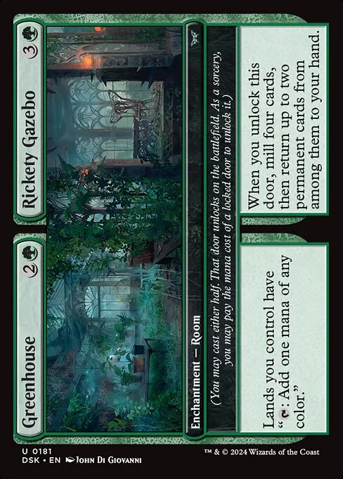 Greenhouse // Rickety Gazebo · Duskmourn: House of Horror 181/419
