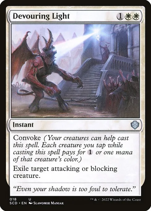 Devouring Light · Starter Commander Decks 18/352