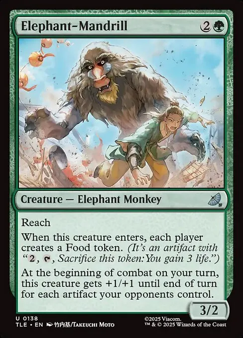 Elephant-Mandrill · Avatar: The Last Airbender Eternal 138/317