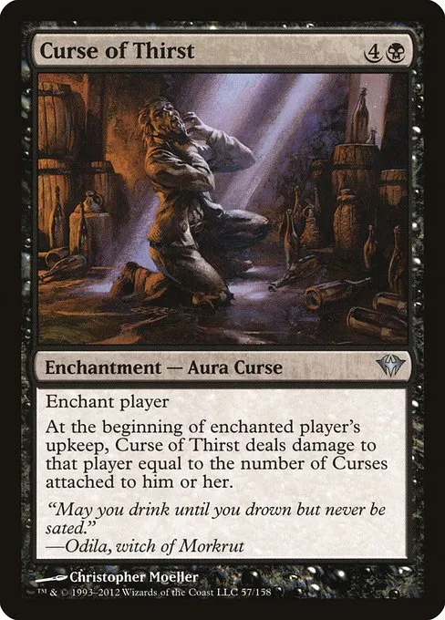 Curse of Thirst · Dark Ascension 57/158