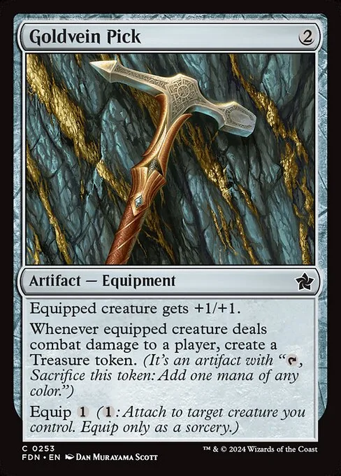Goldvein Pick · Foundations 253/771