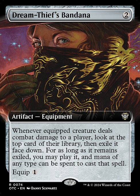 Dream-Thief's Bandana · Outlaws of Thunder Junction Commander 74/342