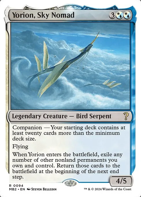 Yorion, Sky Nomad · Mystery Booster 2 94/385