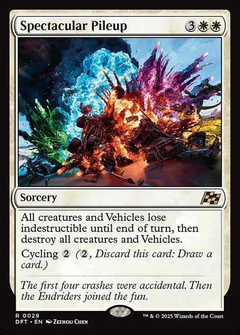 Spectacular Pileup · Aetherdrift 29/553