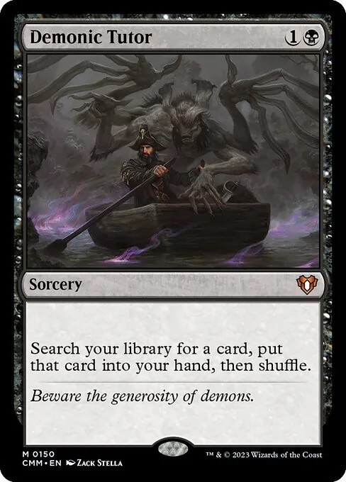 Demonic Tutor · Commander Masters 150/1067