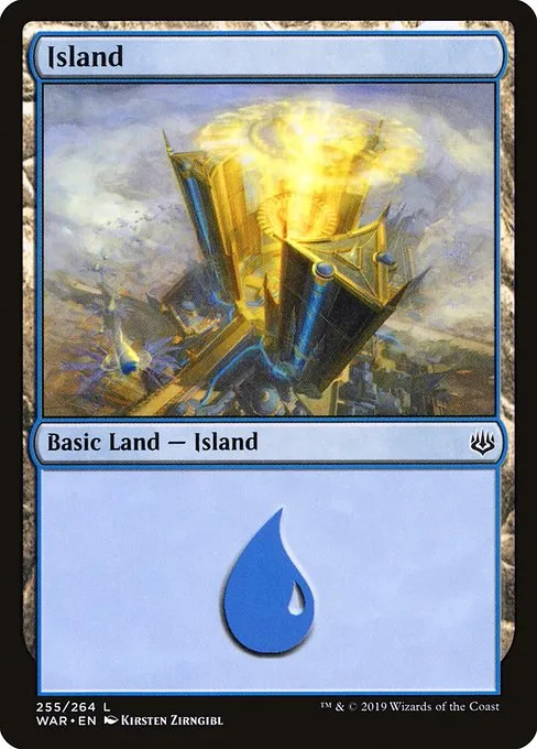 Island · War of the Spark 255/312