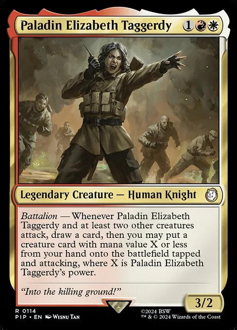 Paladin Elizabeth Taggerdy · Fallout 114/1068