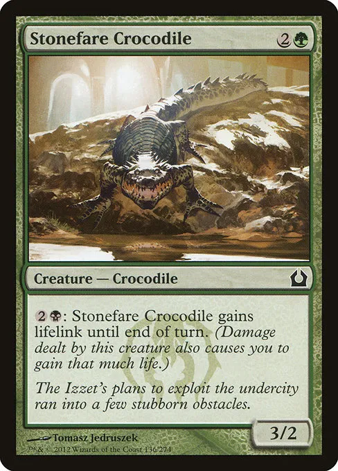 Stonefare Crocodile · Return to Ravnica 136/274
