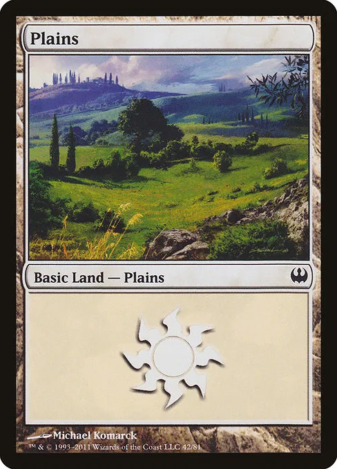 Plains · Duel Decks: Knights vs. Dragons 42/81