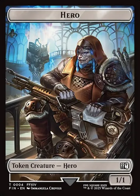 Hero · Final Fantasy Tokens 4/37