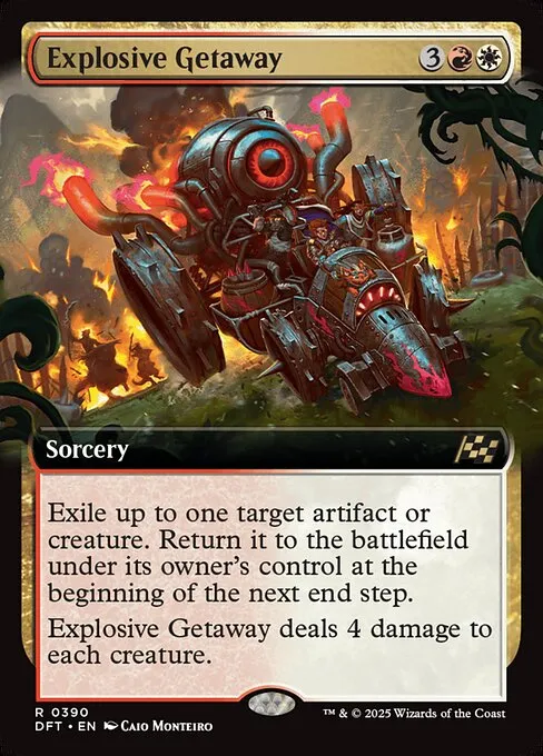 Explosive Getaway · Aetherdrift 390/553