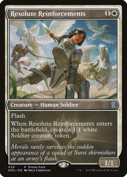 Resolute Reinforcements · Dominaria United 430/453