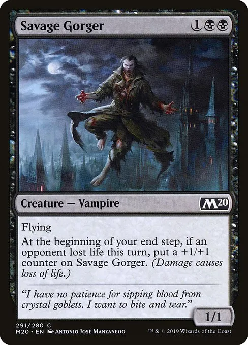 Savage Gorger · Core Set 2020 291/346