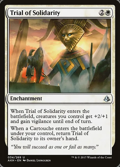 Trial of Solidarity · Amonkhet 34/287