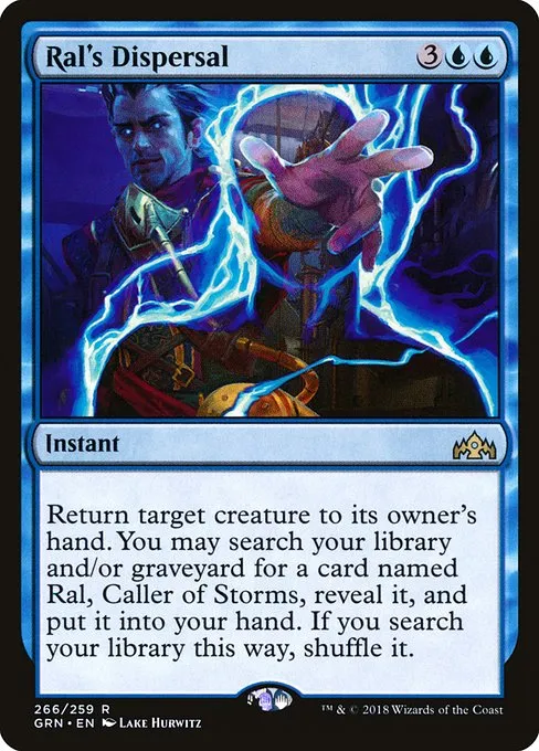 Ral's Dispersal · Guilds of Ravnica 266/273