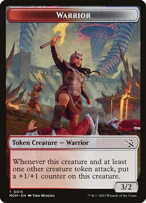 Warrior · March of the Machine Tokens 15/23