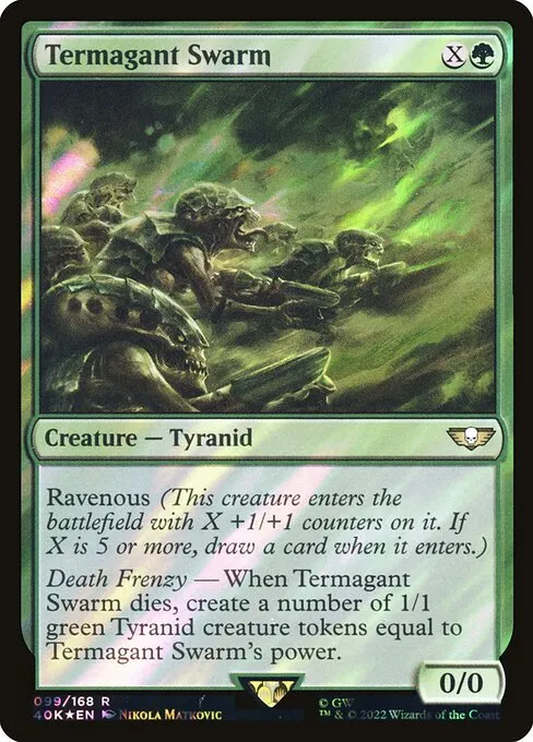 Termagant Swarm · Warhammer 40,000 Commander 99★/617