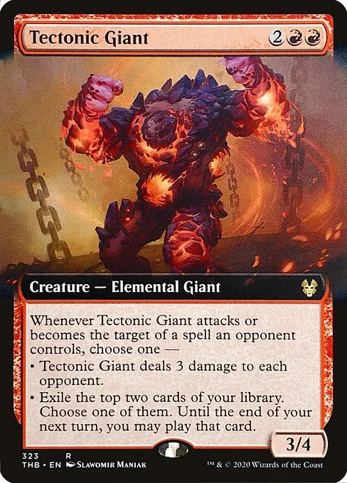 Tectonic Giant · Theros Beyond Death 323/358