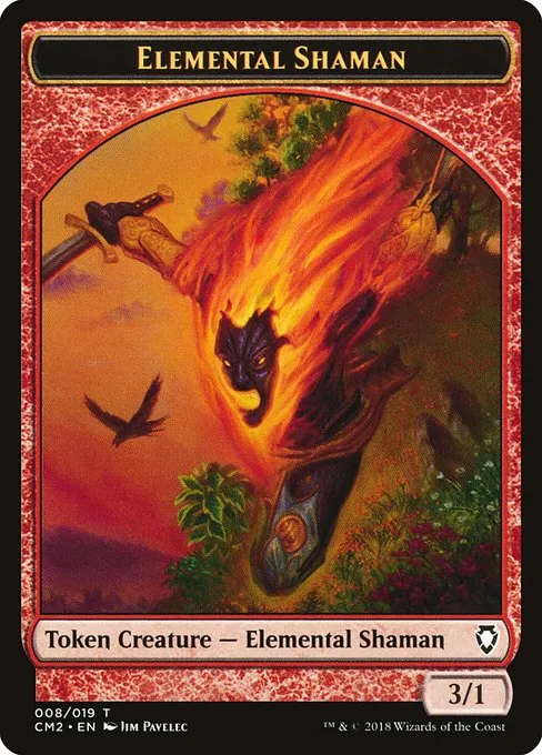 Elemental Shaman · Commander Anthology Volume II Tokens 8/19