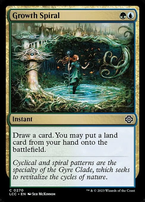 Growth Spiral · The Lost Caverns of Ixalan Commander 270/370