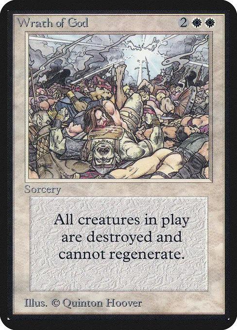 Wrath of God · Limited Edition Alpha 45/295