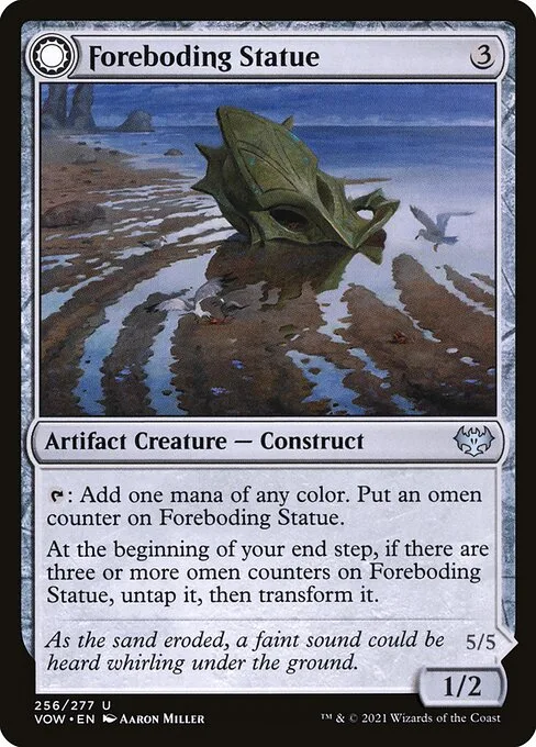 Foreboding Statue // Forsaken Thresher · Innistrad: Crimson Vow 256/423