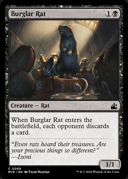 Burglar Rat · Ravnica Remastered 69/531
