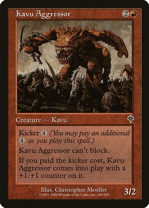 Kavu Aggressor · Invasion 148/354