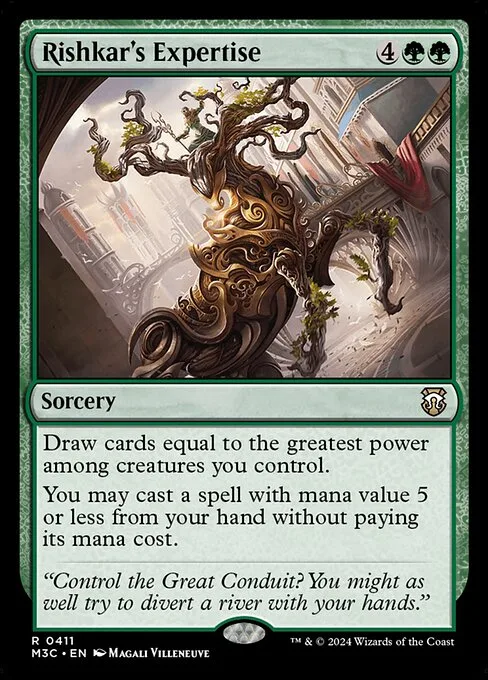 Rishkar's Expertise · Modern Horizons 3 Commander 411/398