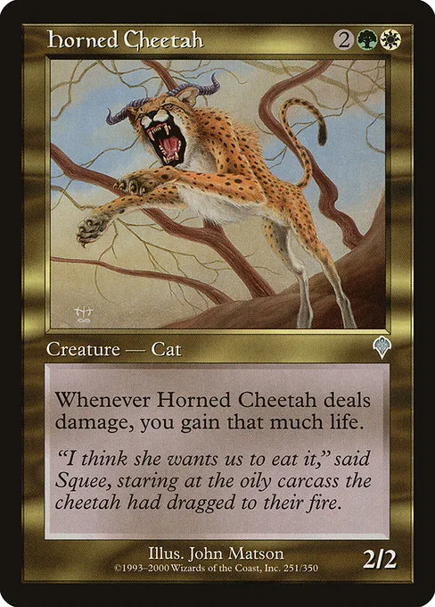 Horned Cheetah · Invasion 251/354