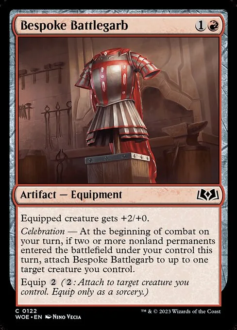 Bespoke Battlegarb · Wilds of Eldraine 122/381