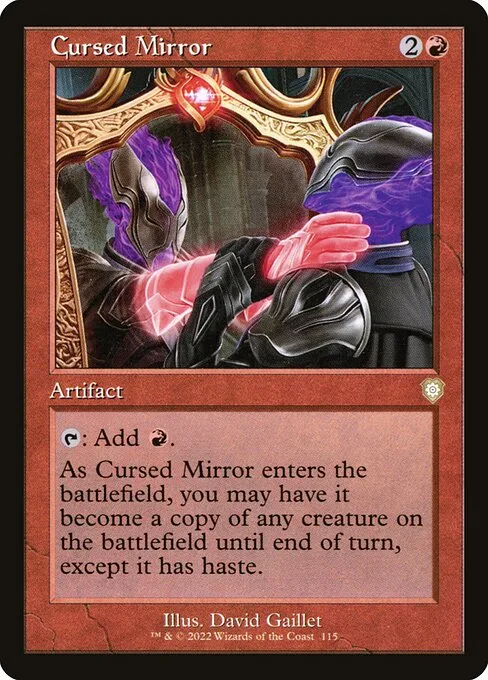 Cursed Mirror · The Brothers' War Commander 115/209