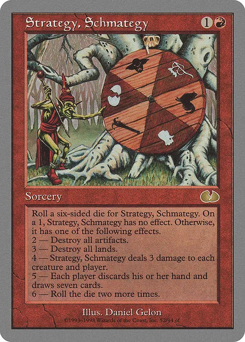 Strategy, Schmategy · Unglued 52/88