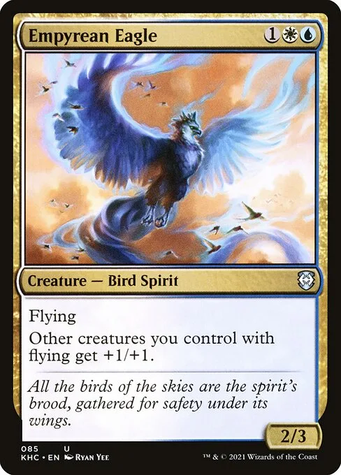 Empyrean Eagle · Kaldheim Commander 85/119
