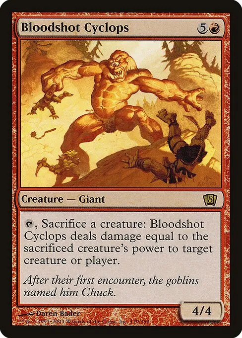Bloodshot Cyclops · Eighth Edition 179★/711
