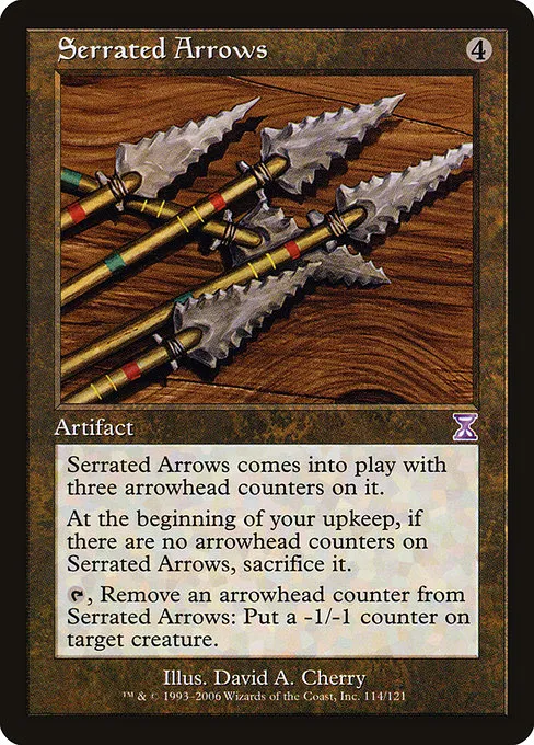 Serrated Arrows · Time Spiral Timeshifted 114/121
