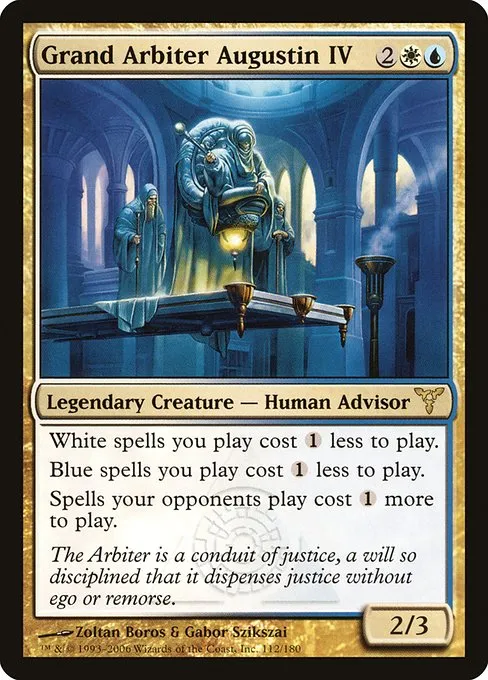 Grand Arbiter Augustin IV · Dissension 112/180