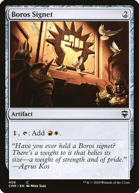 Boros Signet · Commander Legends 459/718