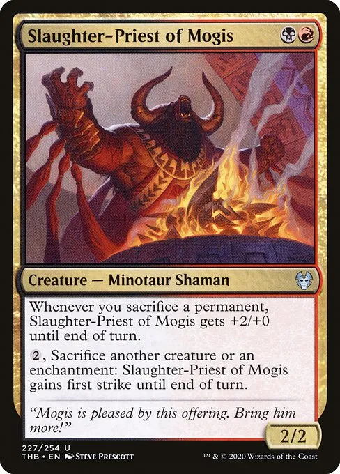 Slaughter-Priest of Mogis · Theros Beyond Death 227/358