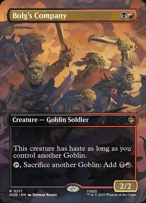 Bolg's Company · The Hobbit 211/39