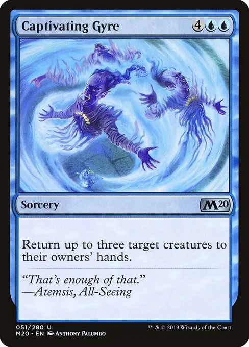 Captivating Gyre · Core Set 2020 51/346
