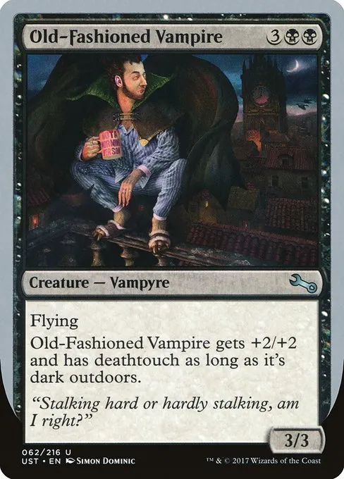 Old-Fashioned Vampire · Unstable 62/268