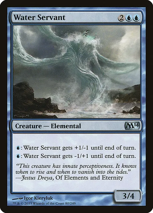 Water Servant · Magic 2014 80/249