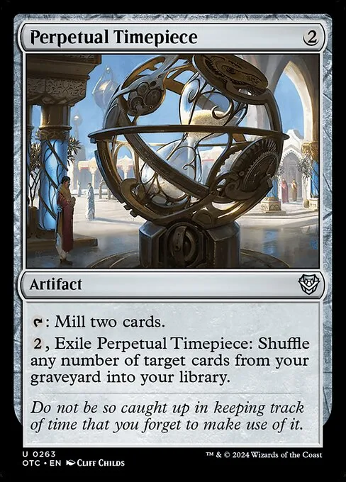 Perpetual Timepiece · Outlaws of Thunder Junction Commander 263/342