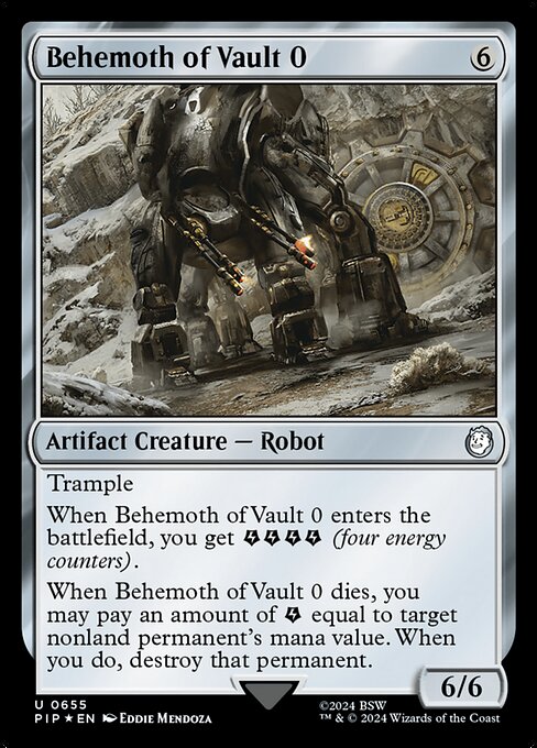 Behemoth of Vault 0 · Fallout 655/1068