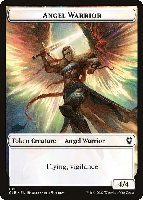 Angel Warrior · Battle for Baldur's Gate Tokens 25/51