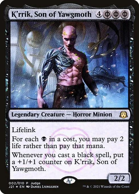 K'rrik, Son of Yawgmoth · Judge Gift Cards 2021 2/10
