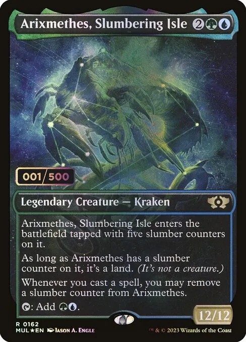 Arixmethes, Slumbering Isle · Multiverse Legends 162z/261