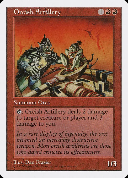 Orcish Artillery · Fifth Edition 253/460
