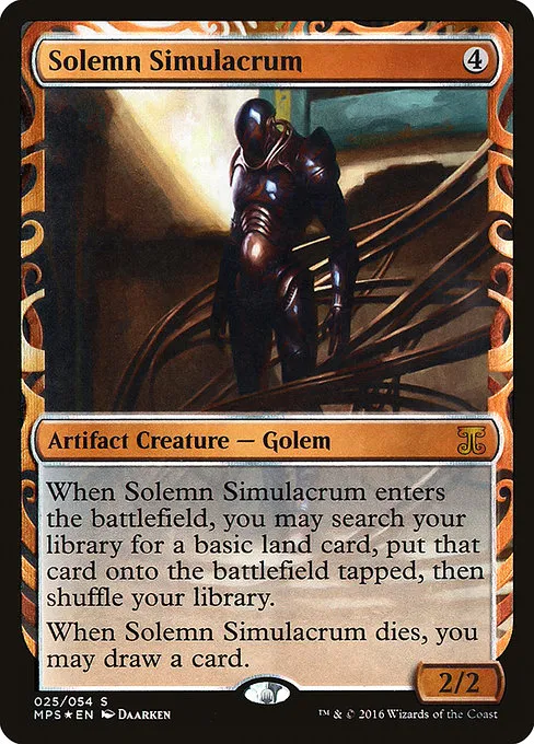 Solemn Simulacrum · Kaladesh Inventions 25/54